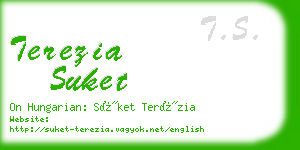 terezia suket business card